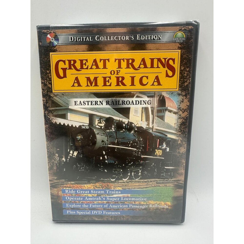 Great Trains Of America Eastern Railroading Digital Collectors Ed Goldhil DVD